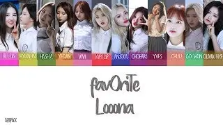 LOONA- favOriTe (Color Coded Legendado PT BR)