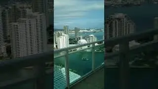 Plaza Brickell unit 4006. 950 Brickell Bay Drive. Miami. 2 bedrooms 2 bathrooms furnished for rent.