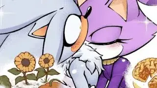 A BLAZE LE GUSTA EL AROMA DE SILVER💐 SILVAZE🤍💜 Sunset Moon🌕