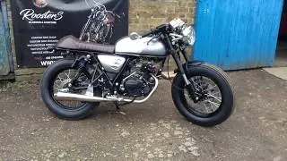 Custom Herald Cafe Racer 125 by Roosters www.roosterscc.com