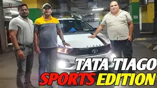 TATA TIAGO SPORTS EDITION STRIPS MODIFIED WITH CUSTOM INTERIOR AND LED LIGHTS