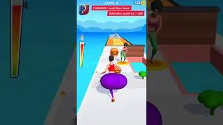 twerk Race 🙈 #Game Level 8 #Gameplay #shorts #racegame #rungame #twerkgame