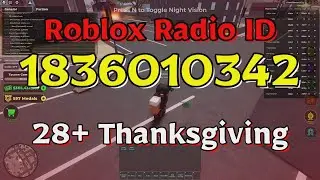 Thanksgiving Roblox Radio Codes/IDs