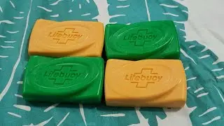 Lifebuoy Soaps Opening Asmr | Green & Yellow Soap Opening Asmr #lifebuoy #greensoap #greenlifebuoy 💚
