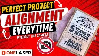 Perfect Laser Project Alignment Every Time &ndash; Score Mark Method in LightBurn - ONELASER