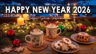 Happy New Year 2026 ✨ Positive Jazz Cafe & Sweet Holiday Bossa Nova for Good Mood