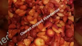 🍓🍓🍓simple easy homemade Strawberry syrup🍓🍓🍓🥤