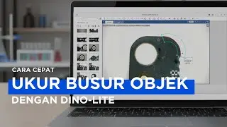 Cara Cepat Ukur Busur Objek dengan Dino-Lite