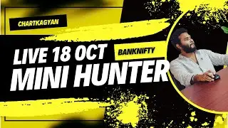 Chartkagyan Live Stream 18 Oct Expiry Move Banknifty | 43955 Target Done