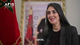 Conversation with Nadia Fettah Alaoui, Morocco’s Minister of Economy and Finance - AFIS 2024