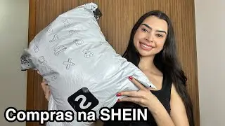 MEGA COMRA de ROUPAS na SHEIN MEU IRM&Atilde;O GANHOU MUITOS PRESENTES 