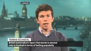 Professor Dan Hough discusses the tennis match fixing scandal on TRT
