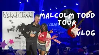 ⋆˚࿔  Malcolm Todd concert vlog 🎸𝜗𝜚˚⋆