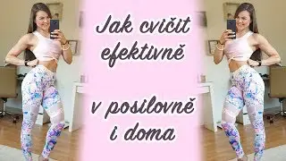 FULL BODY TRÉNINK pro začátečnice i pokročilé | VERZE NA DOMA I DO POSILOVNY