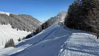 Switzerland 🇨🇭, Enjoying Nature in Winter Snow Walk