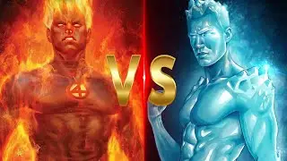 THE TRUTH Human Torch VS Iceman Isn't Even Close! Who do you think is wining in this