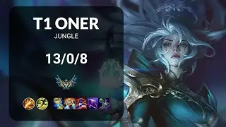 T1 Oner Diana vs Viego JUNGLE - KR CHALLENGER Patch 15.11