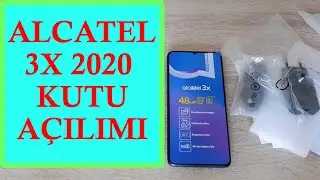 Alcatel 3x 2020 Kutu A&ccedil;ılımı