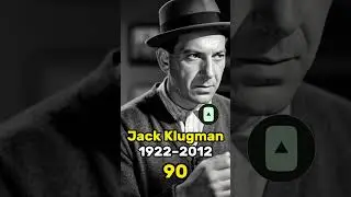Remembering 6 The Twilight Zone Stars Who Died #TheTwilightZone #hollywood