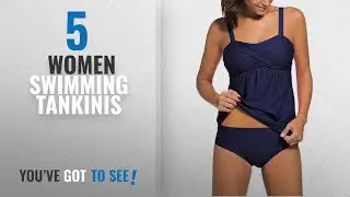 Top 10 Women Swimming Tankinis [2018]: Happy Sailed Tankinis For Women Swimming Costume Tankini