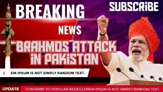 modi destroyed Pakistan with brahmos missile 😯👿