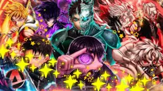 Personagens + Multi React Ao 🎶 Rap Dos Animes ||Nova Ordem|| (Anirap)