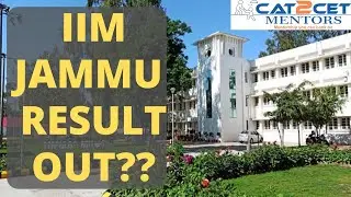 IIM Jammu Result Out ??