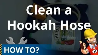 Cleaning a Hookah (Shisha) Hose with Vinegar & Baking Soda