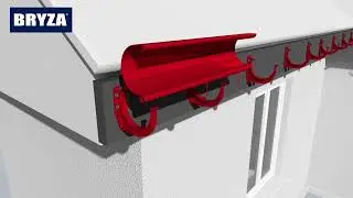 GUTTER SYSTEM BRYZA PVC INSTALLATION