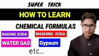 How to Remember Formulae of Different Chemicals | washing soda | Lime | bleaching