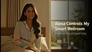 Alexa Controls My Smart Bedroom | Morning Routine with Smart Home Automation