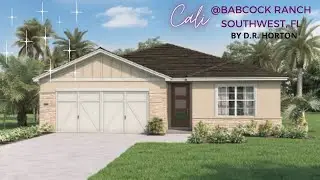 CALI Floorplan by D.R. Horton in Palmetto Landing Babcock Ranch FL