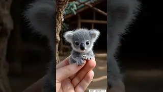 A tiny baby koala #koala #koalas #babykoala #babyanimals #cuteanimals
