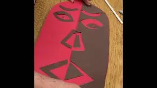 Symmetrical paper mask