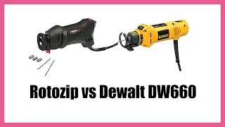 Rotozip vs Dewalt DW660