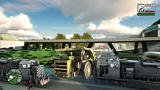 GTA SA Realistic Vehicle Deformation - Crazy Trains Crashes Ep.27
