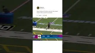 Yahya Black FASTEST man in the NFL!?!😳 #shorts