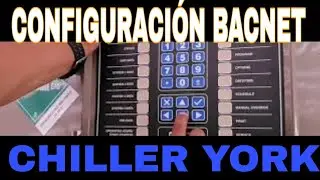 CHILLER YORK CON SISTEMA BMS bacnet.