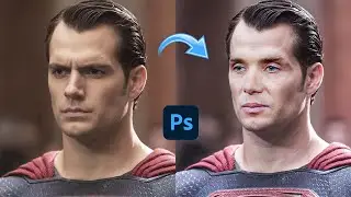 Swap Faces in one click using Photoshop #tutorial #designaura