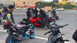 Group Ride | Unexpected Accident #bullet_nomad1 #bullet #hayabusa #travel #trending 
