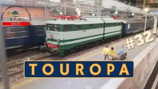 Un treno particolare sul plastico GFT. Il TOUROPA - #32