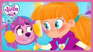 Vida La Veterinaria Se Marea (Recopilatorio) | Vida la Veterinaria | Dibujos Animados para Niños