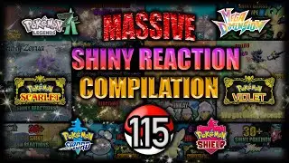 Massive 100+ Shiny Reaction Compilation #pokemon #shinyhunting #reaction