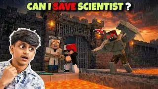SCIENTIST GOT KIDNAPPED! 😱 - Minecraft Zombie Apocalypse Part 3