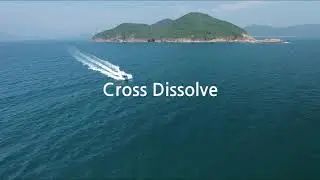 수업자료 - 장면전환(Transition) 중 Cross Dissolve 샘플