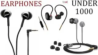 Best earphones under 1000 for best music experience available on amazon