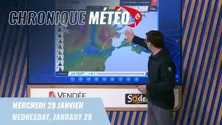 Chronique m&eacute;t&eacute;o #80 - 29 janvier | Vend&eacute;e Globe 2024