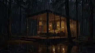 Tropical Cabin in the Rain | Gentle Rain ASMR for Sleep & Relaxation