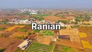 Ranian Village Drone View رانیاں