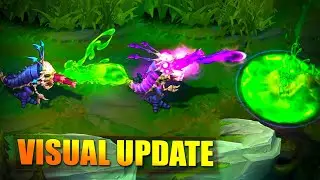 KOG'MAW VFX Visual Update All Skins & Comparison - League of Legends
